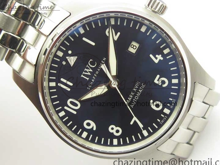 MIROTIME 0501 TimelessDesign Mark XVIII IW327016 Le Petit Prince MKS 1:1 Best Edition Blue Dial On SS Bracelet MIYOTA 9015 V 7206